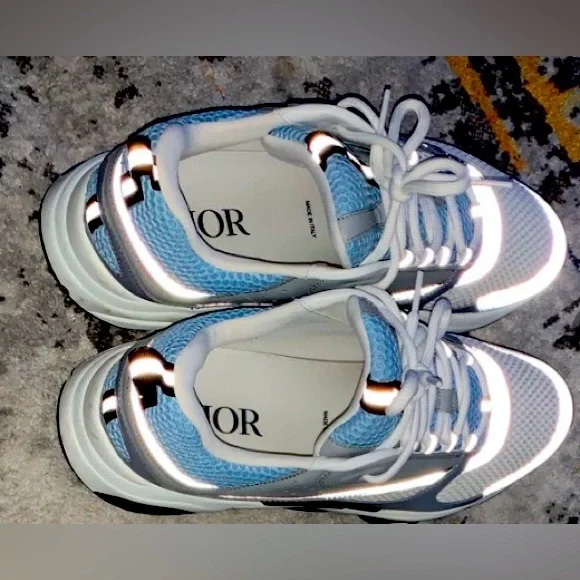 Dior | Shoes | Dior B22 Whitebluesilver | Poshmark